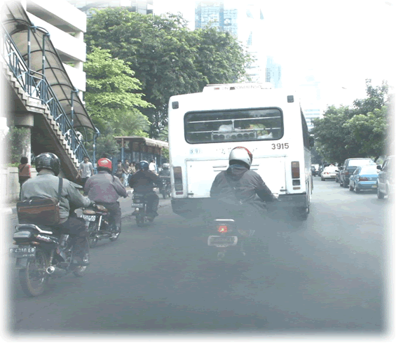 polusi udara carriage